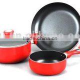 Aluminum Non Stick Cookware Set With Frying Pan thumbnail-4