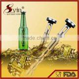 NT-PC16 Beer Bottle Drink Cooler BPA Free and Reusable Metal Beer Chiller With Pourer Function thumbnail-4