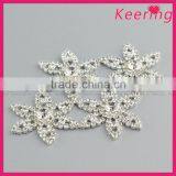 Latest Four Flowers Rhinestone Embellishment Sew on Garment WRE-260 Quality Choice thumbnail-3