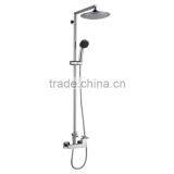 High Quality Brass Rainfall Shower Set, Polish and Chrome Finish, Wall Mounted thumbnail-1