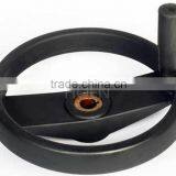 Plastic Handwheels With 2-spokes and Foldable Handle