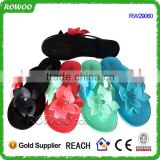 2016 plastic Fashion crystal jelly Flip Flops China