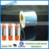 PET 50mic Shrink Label Silver Material for Battery thumbnail-1