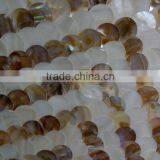 2016 New Design Pattern White and Dapple Mother of Pearl Mosaic Tile Mounted on Magnesium Oxide