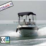QD22 ft Bowrider Fiberglass Yacht Made in China for Sale thumbnail-1