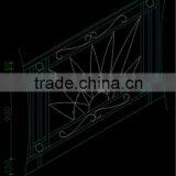 Top-selling Classsic Cast Iron Staircase Railings