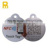Dog Tag Type PVC Plastic Nfc Pet id Tag thumbnail-1