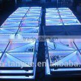 wholesale stage/ disco glass pvc material dmx portable led dance floor led for sale                        
                                                Quality Choice