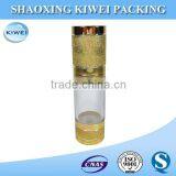 Airless Pump Bottle Gold Empty Vacuum for Refillable Container Cosmetic Cream Lotion Serum Liquid 1 oz 30 ml thumbnail-1