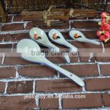 Difference shape white Ceramic Spoon make in China