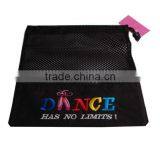 Customized 300D polyester drawstring dancing shoe bag