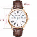 2016 Shenzhen Stainless Steel Back Geneva Mens Watches Leather Band thumbnail-6