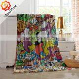 2016 Latest Good Quality Heat Transfer Custom Korean Blanket thumbnail-2