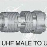 MINI UHF Male to UHF Female Bulkhead, 50ohm