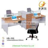Melamine Board Blue and White Office Workstation Layout thumbnail-4