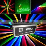 8w rgb full color laser show,text laser light ,programmable laser light