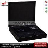 OEM White Perfume Packaging Packing Wooden Box for Cosmetic Product thumbnail-4