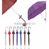 23"x8k long auto dot lady umbrella