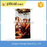 4C Full Color Printing Double Drawstring Microfiber Cell Phone Pouches thumbnail-3