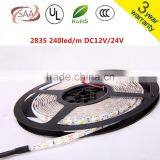 Led Strip 2835 5M 240led/m IP65IP68IP20 WW CW 12V24v