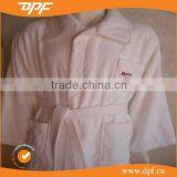 Cheap Wholesale White Waffle Kimono Collar Hotel Bathrobe thumbnail-2