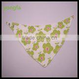 100% Cotton Soft Triangle Baby Bibs Wholesale