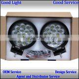 Ip67 80w 7inch Amber Yellow C-ree Led Shockproof Round Heavy Duty Fog Light Work Lamp for Trucks 4x4 Cars thumbnail-4