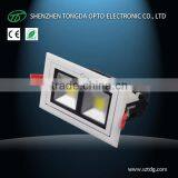 Rectangular Cob Led Downlight 28w 38w 48w 60w With Samsung SMD or Bridgelux COB