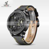 WEIDE Watch Men 2016 Multiple Time Zone Sports Watch Stainless Steel Back Water Resistant Watch thumbnail-5