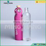 High Quality Glass Water Bottle , Beverage Glass Bottle With Nylon Sleeve thumbnail-2