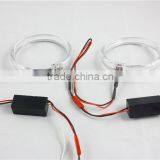 80mm 2.5 Inch White Color Led DRL Xenon Lamp for Toyota for Volvo Led Angel Eyes Head Lamp Led Halo Rings Kit thumbnail-2