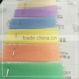 Polyester fabric organza stripe silk organza Wujiang textile