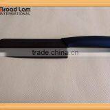 6" Jan-Chef Ceramic Knife Black Blade Ceramic Kitchen Knife, Satin Finish, Black Handle PVC Box thumbnail-1
