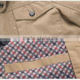 Wholesale Washing Faded Long Fashion Cotton Jacket For Men thumbnail-6