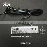 Slim Chrome 3 LED Motorcycle Plate Light License Number Rear Tag Sport Bike thumbnail-3