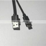 USB 2.0 Type C Cable - C Male to A Male - 3.3 Ft - Black thumbnail-4