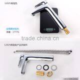 LABRAZE LE12025 Lavatory Basin Long Neck Brass Faucets for the Bathroom thumbnail-6