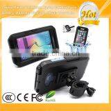 TPU Silicone Bicycle Handlebar Shockproof Waterproof Case for Samsung Galaxy S6 / S6 Edge Black thumbnail-1