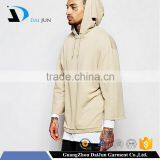 Daijun Oem New Design Men With Hood Surplus 100% Cotton off White Plain Hoodies thumbnail-1