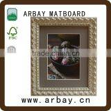 Picture Frame 4x6 Double Acrylic and Wood Picture Frame With Screw Black White Frame High Quality thumbnail-1