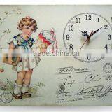 Student Rectangular Hot Sale Artistic Clock Designs