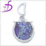 Wholesale Sterling Silver Jewellery With Egg-Shaped Pendant thumbnail-1