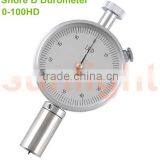 Analog Shore D Durometer, Hard Rubber, 0-100HD Shore D