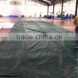 Custom Large Size pe Tarpaulin Cover,230g Green Color Poly Tarp