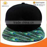 Flat Bill Design Your Own Hawaiian Snapback Cap/ Hat Online thumbnail-6