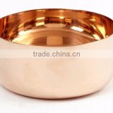 Copper Candle Holder Bowl wax candle bowl