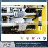 Exporting Hydroponic Metal Square Gutter Roll Forming Machine Wth Stamp
