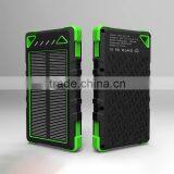 8000mah Rohs Dual Usb Waterproof Wholesale Solar Cellphone Charger