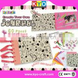 Beautiful colorful top scrapbooking page kits