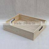 factory price nature color wooden breakfast set tray,sushi tray sets